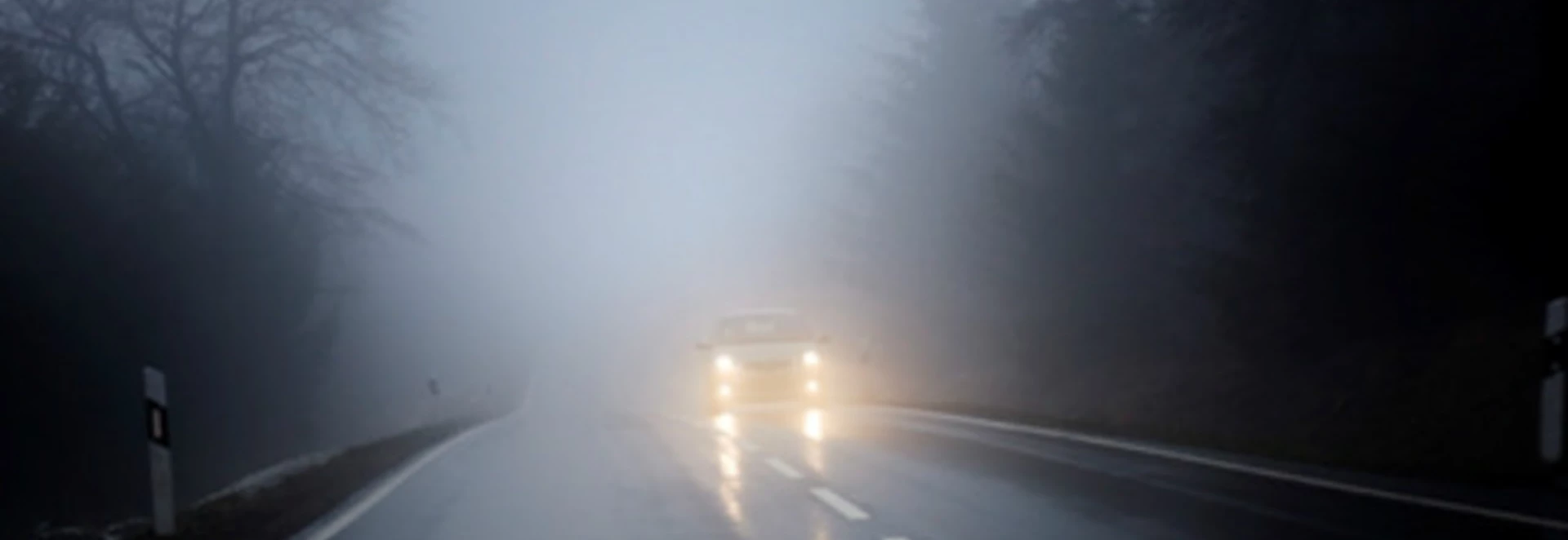Tips for driving in fog 
